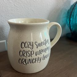 🍁 Quick Sale Post Immaculate Fall Coffee Mug! 🍂 Get ready for the season with this beautiful stoneware mug!