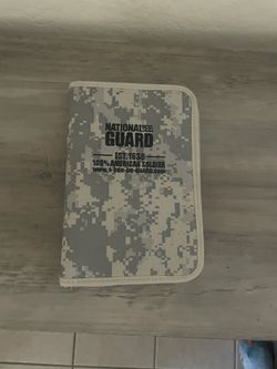 National guard portfolio organizer