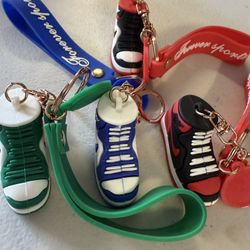 Nike Shoe Rubber Keychains. $5 Each, $15 For All Four!