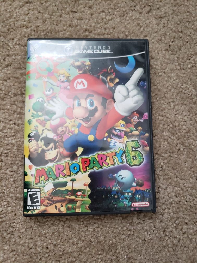 Mario Party 6 Gamecube Game