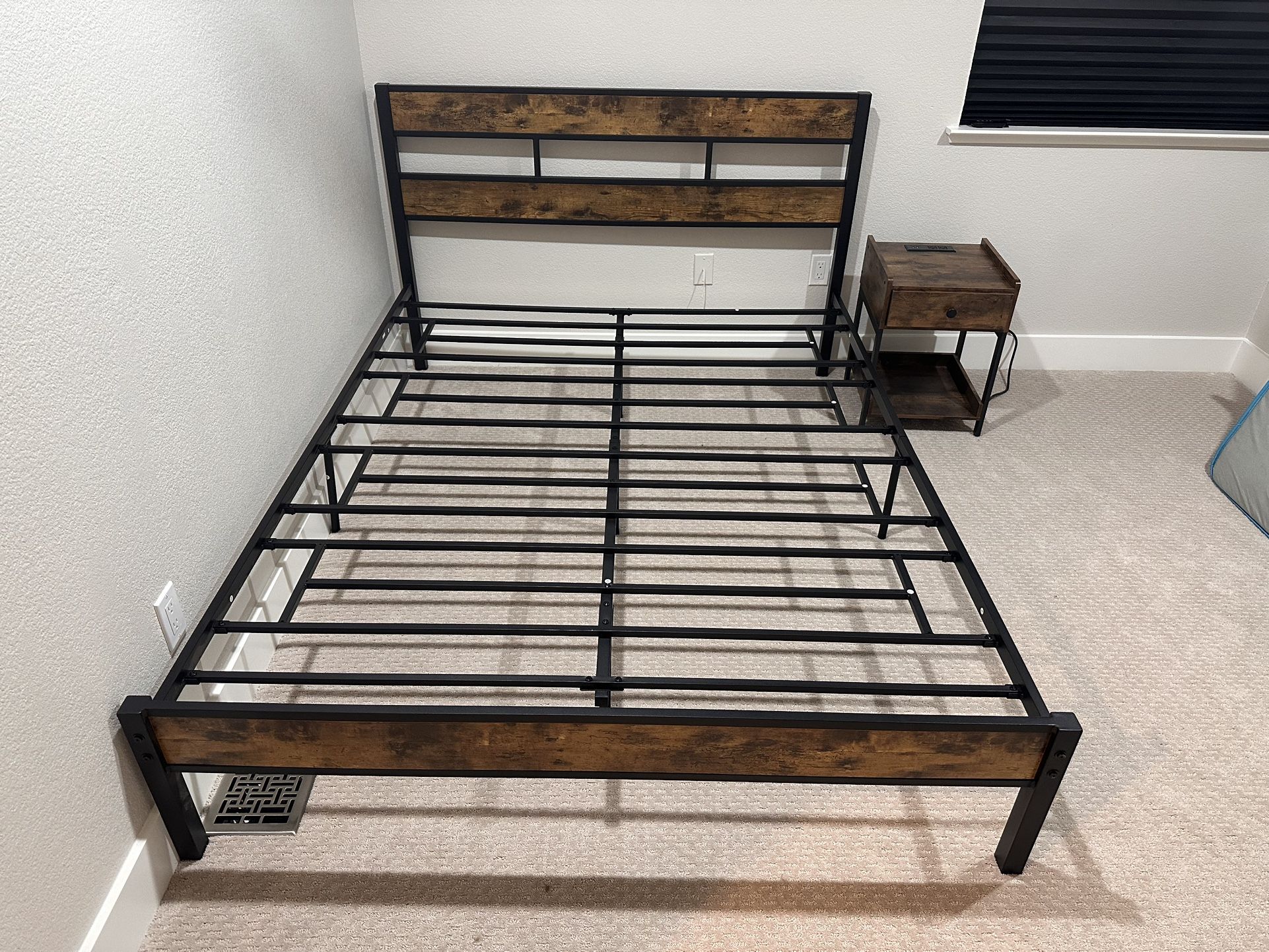Three Piece Bedroom Set - Queen Size Bed