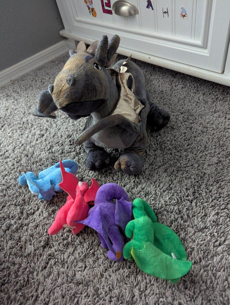 Dragon stuffed animal