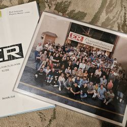 TV Past Show, ER with Original Script And Production & Cast 8 x 10 Photo