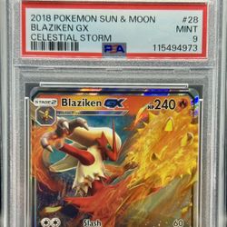 Blaziken 28 PSA 9