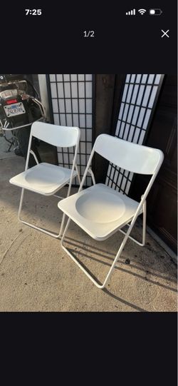 Vintage Ikea folding Chairs