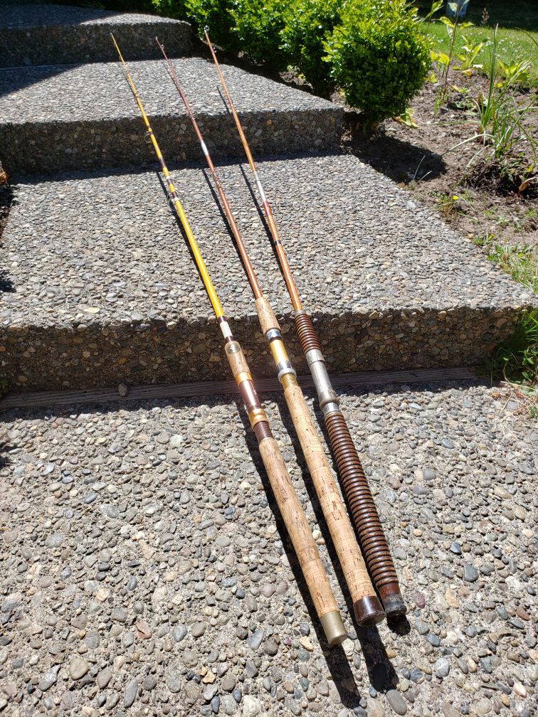 Eagle claw fishing rod and other