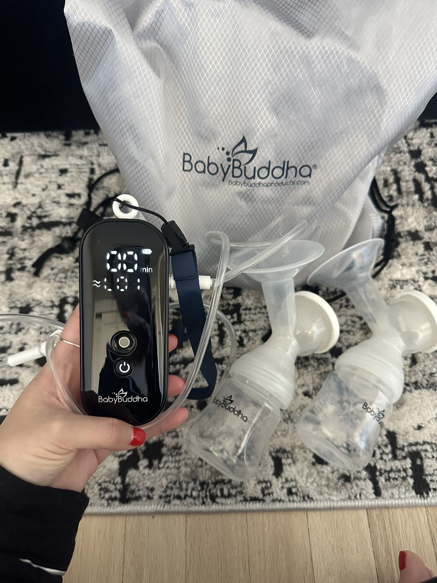 Baby Buddha Double Electric Breast Pump Kit