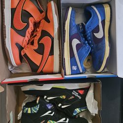 Nike Dunks Reebok Pumps