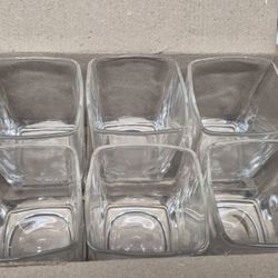 Whiskey Wedge Glasses by Corkcicle 1 Carton of 6 boxes 6 glasses each- 36 glasse