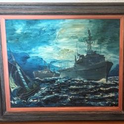 Vintage Monterey Navy 