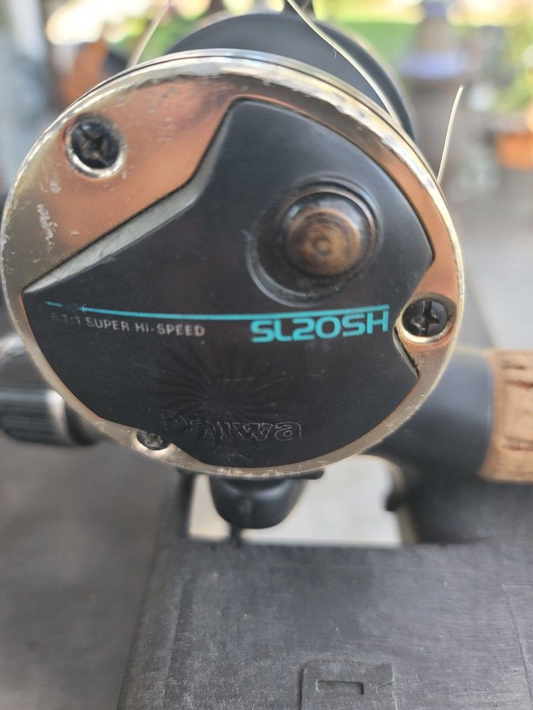 Daiwa Sl 20 With Calico Heavy Rod