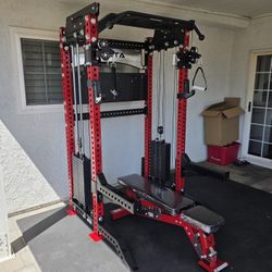 Vesta Pro Series 2in1 Squat Rack | Functional Trainer | 400lb Weight Stack | Commercial Grade | Gym Equipment | FREE DELIVERY🚚 🔴Plus SALES TAX 💲