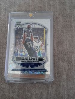 Jaxon Smith-Njigba Mosaic Moments in Time Football Card