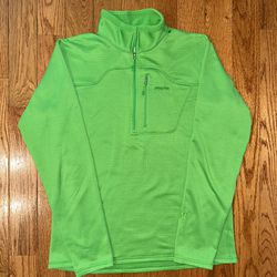 Patagonia R1 Grid 1/2 Zip Size Large