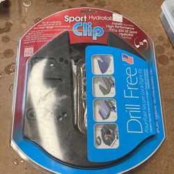 Outboard Or Sterndrive Sport Hydrofoil Clip Drill Free