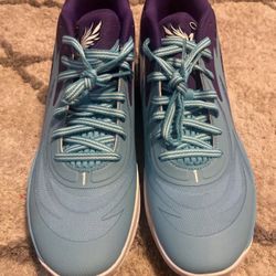 Lamelo Ball Shoes 12 Violet Teal White