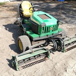 Diesel - John Deere 2653A 2653 Precision Reel Lawn Mower - RUNS!
