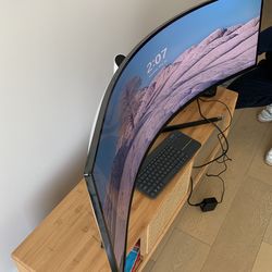 Nvidia G-sync Curved Monitor 
