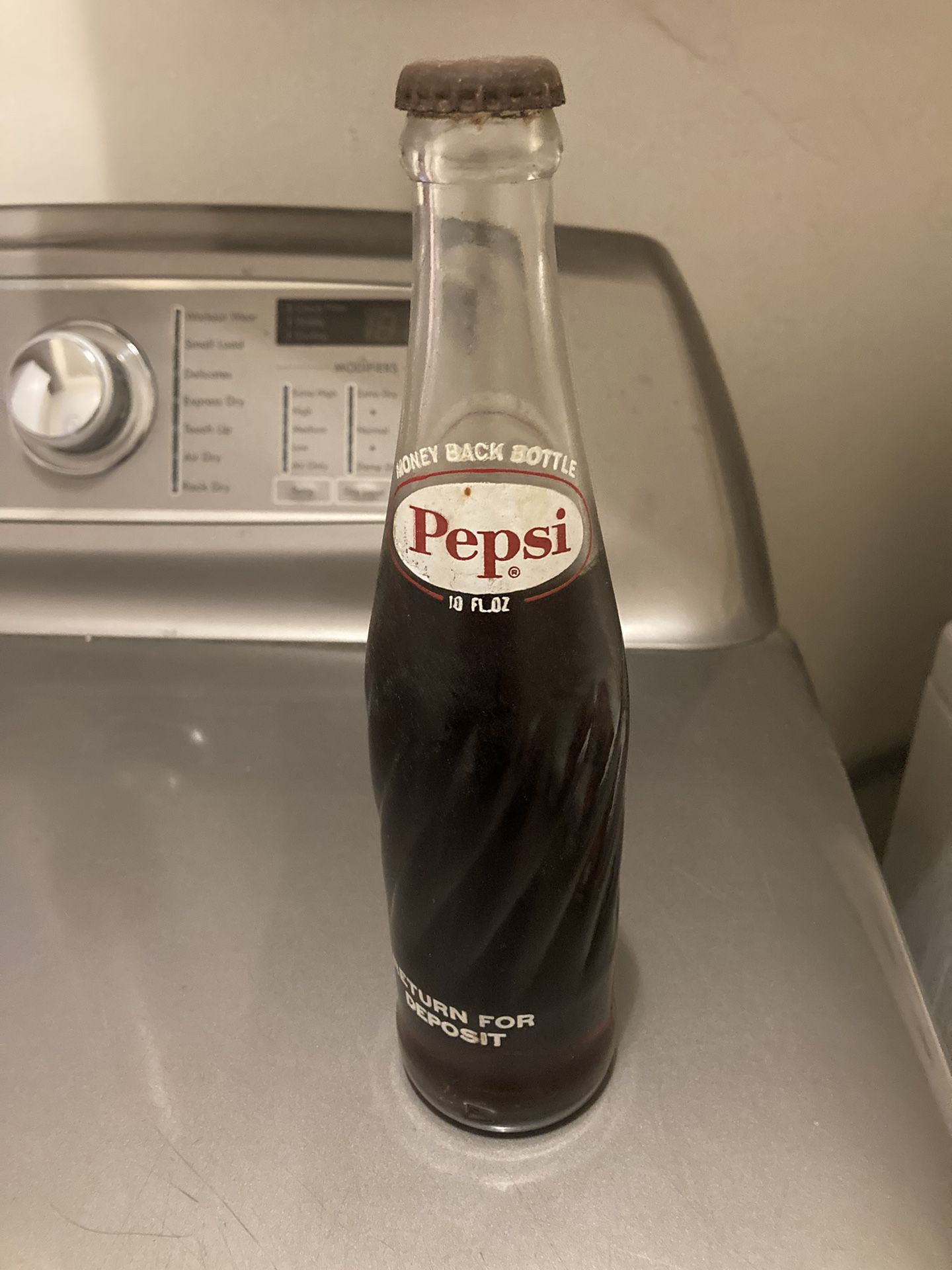 Pepsi Cola Vintage Bottle, Never Opened