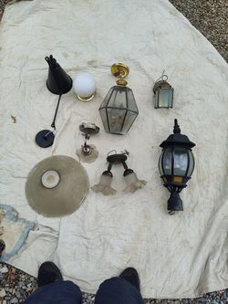 Lamps. Choice. 20  Dollars
