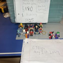 Lego Dc Minifigures 