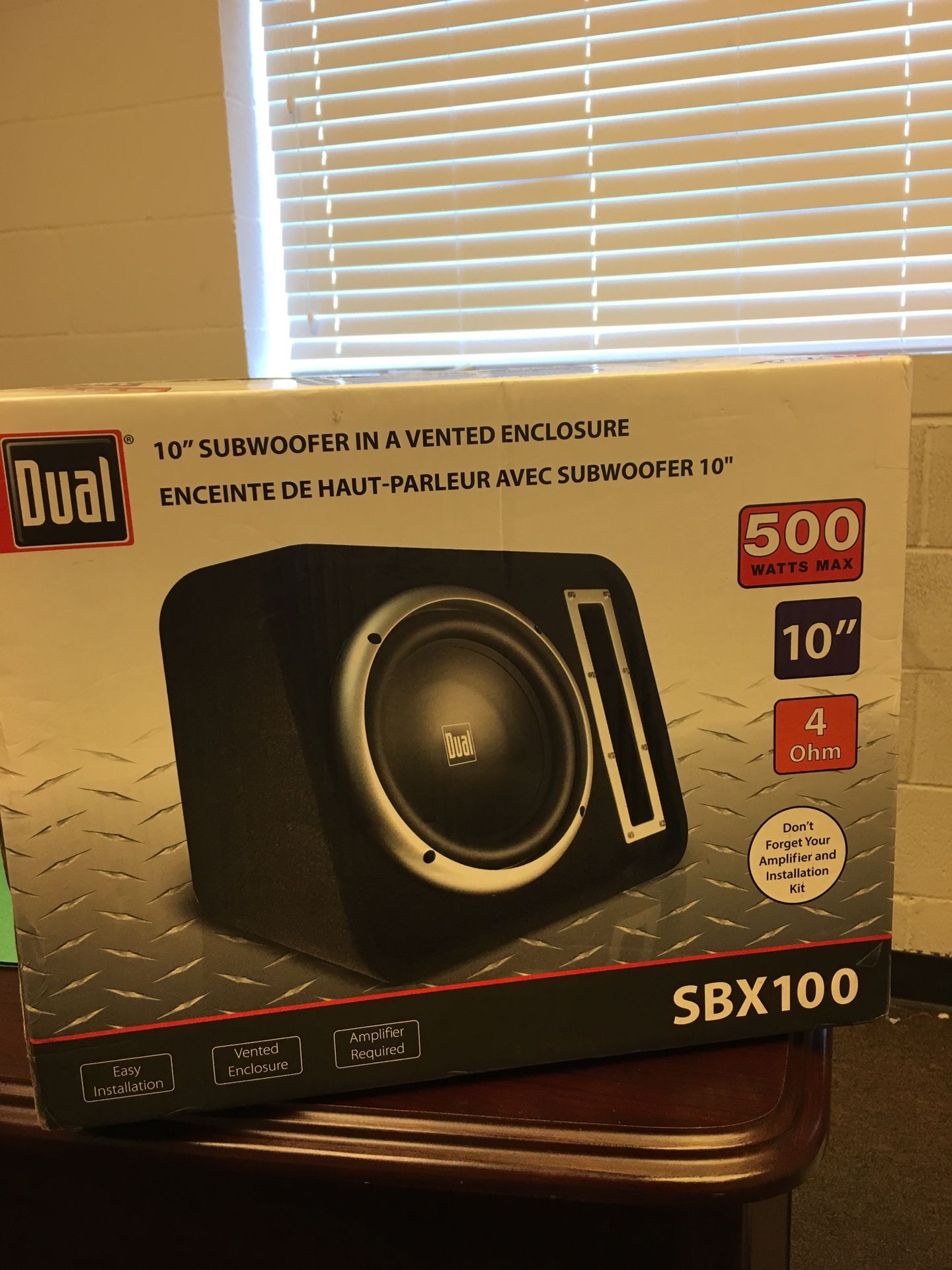 Dual SBX100 10 inch