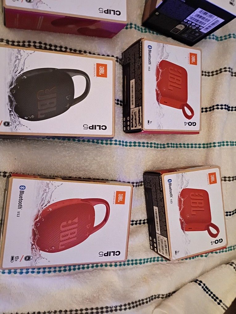 Jbl Go 4 And Clip 5 Just A Cpl Left 30 And 25