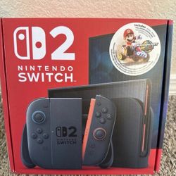 NIB Nintendo Switch w MarioKart World