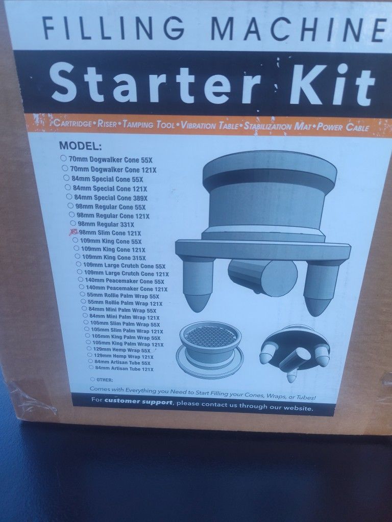 Humbolt Filling Machine Starter Kit