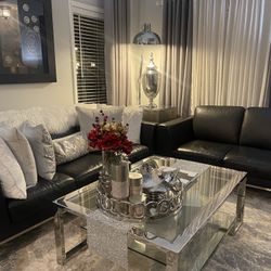 Scan Design Sofa Italian Leather