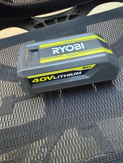 Battery Ryobi 6ha 40v