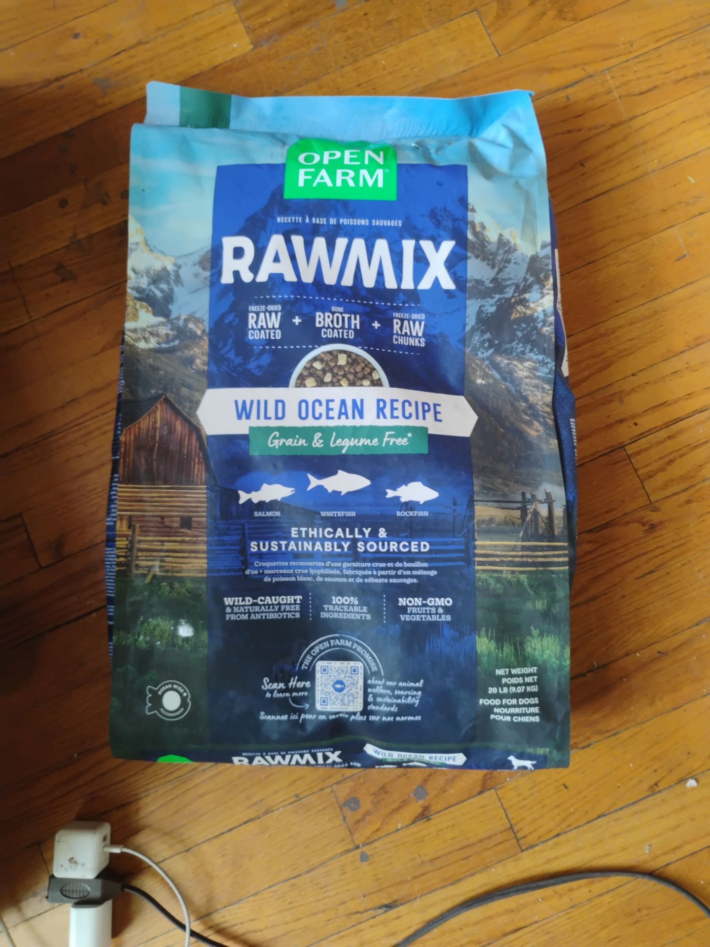 Open Farm RawMix Dog Food, Wild Ocean Recipe, 20 Pounds