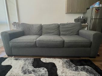 FREE - sofa, full size bed and mattress and area rug