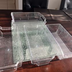 Clear Fridge/Freezer/Pantry Bins