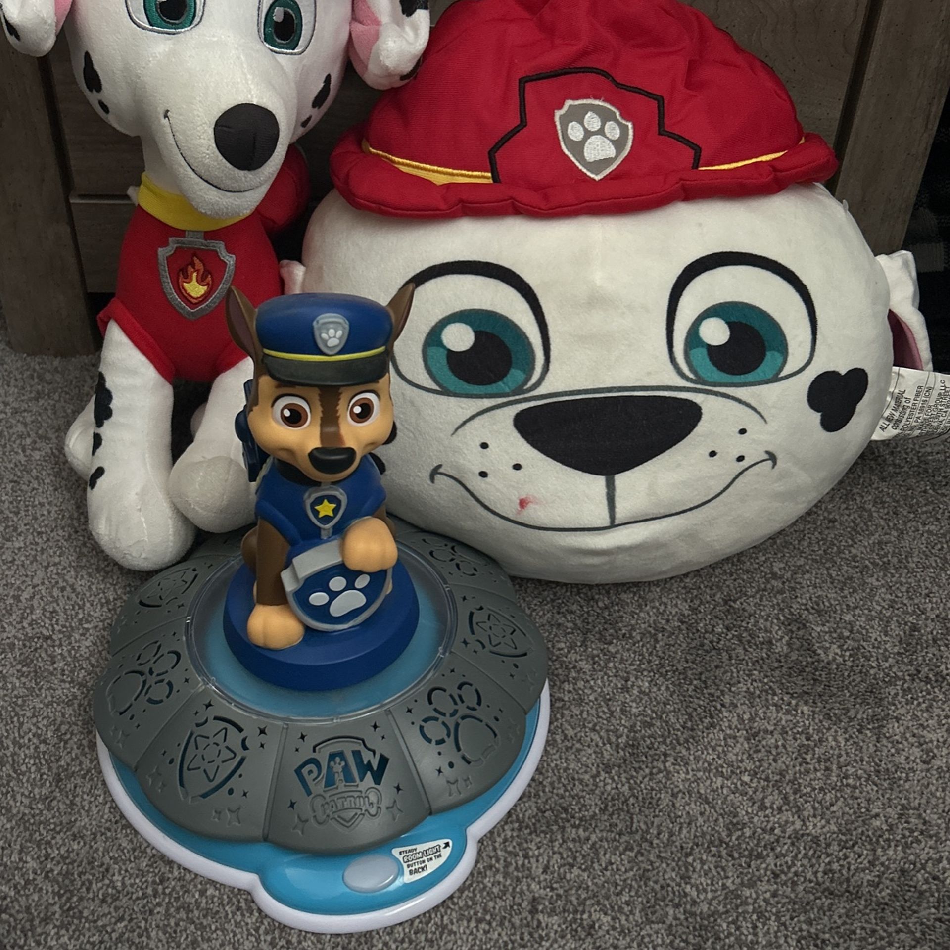Paw Patrol Stuffed Animal And Night Light