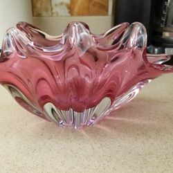 Czechoslovanian Handblown Glass