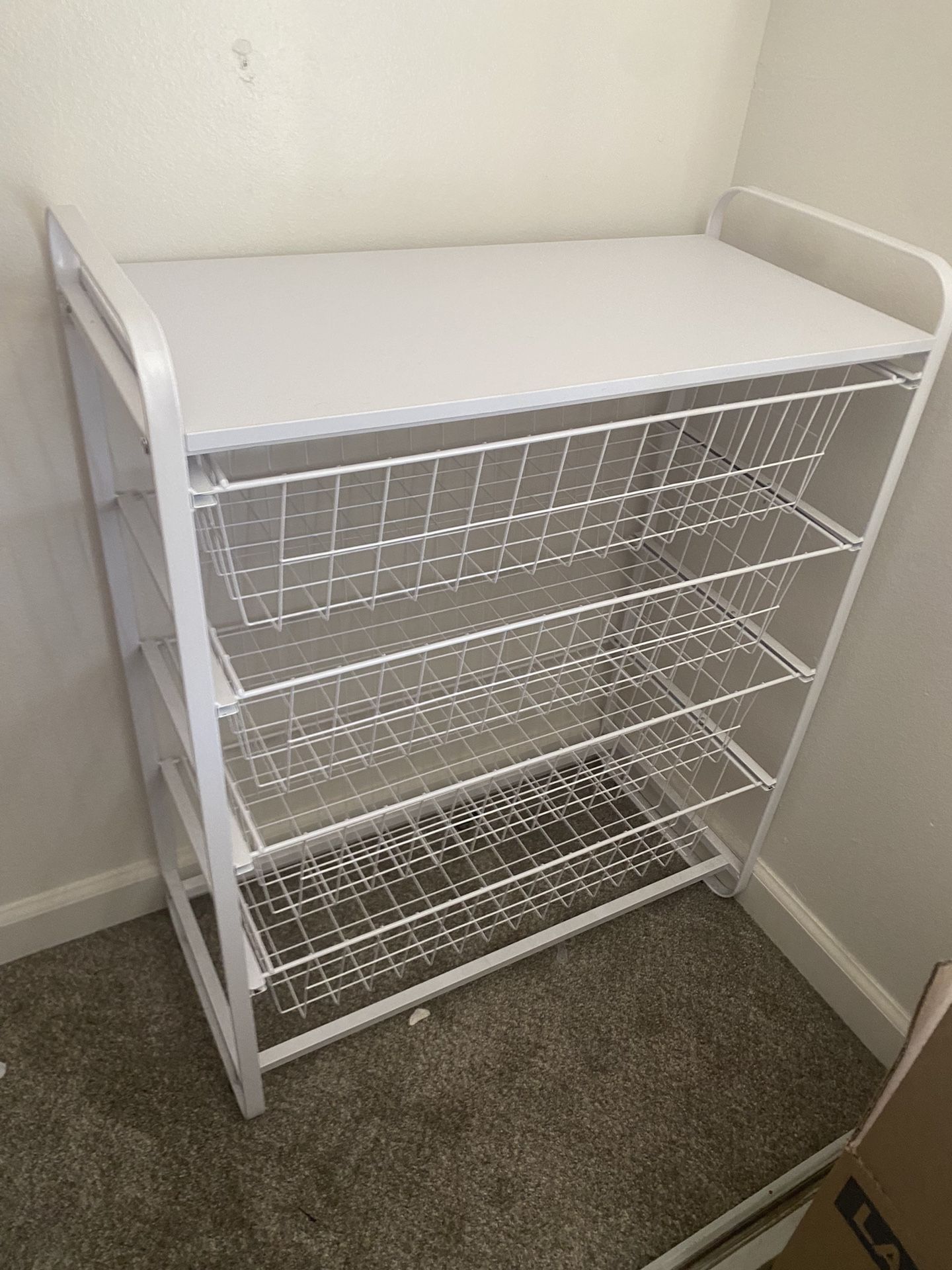 Brightroom 4 Drawer Metal Organizer