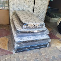 Mattress Set Plush Pillow Top 