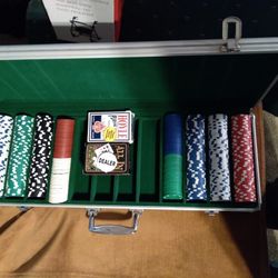 Poker Set In Case