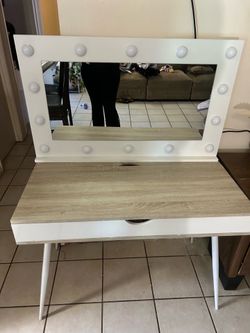 White Vanity