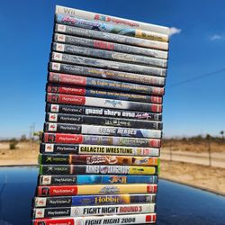 Ps2, Xbox, Wii Games