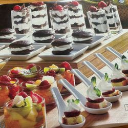 Sweet & Savory 36 Piece Tasting Party Hostess Set New In Box