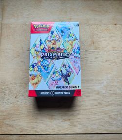 Pokemon Prismatic Evolutions Booster Bundle