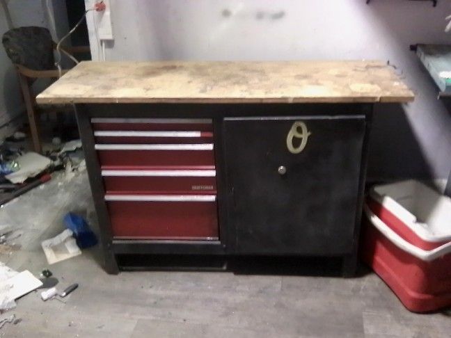 Craftsman Tool Box Bench 54"X 20.5"