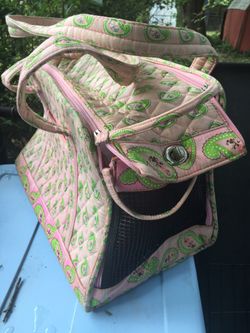 Designer pet carrier only $25 firm