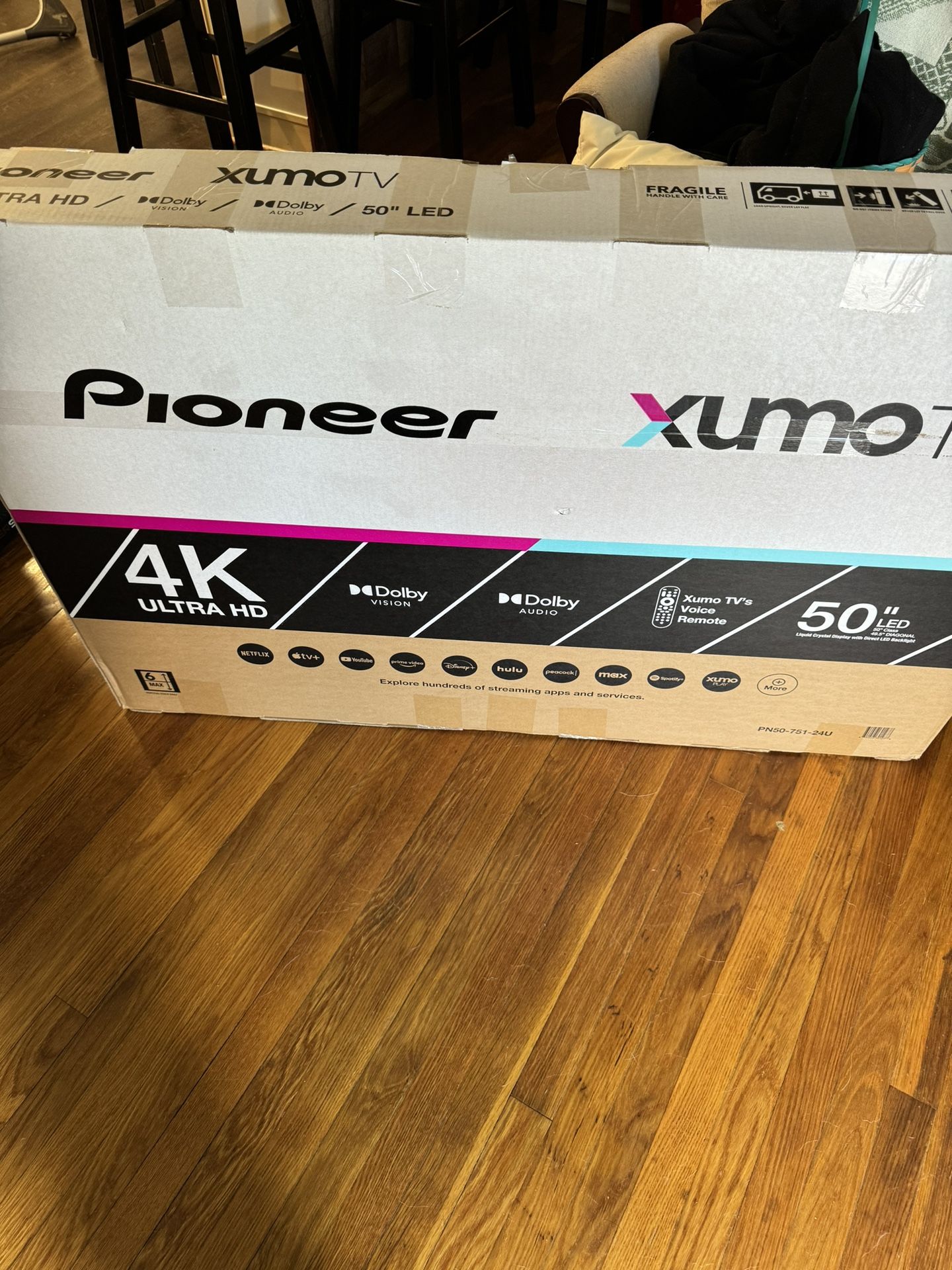 Pioneer Smart 50”inch Tv