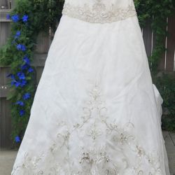 Mori Lee By Madeline Gardner Wedding Dress  