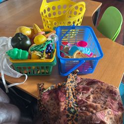 Tons Of Kids Pretending Fruit With Aprons 