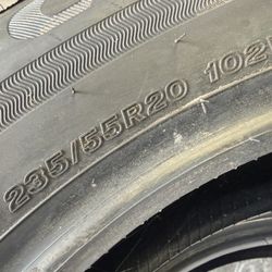 235/55/20 Bridgestone (2 Tires) BRAND NEW $200.00/ Both 