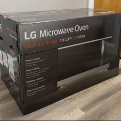 Brand NEW *** LG  1.8-cu Ft 1000 Watt 29.88-in Over-the-range Microwave